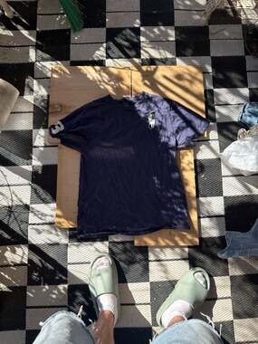 Polo Ralph Lauren Big Pony Custom Fit Short Sleeve T-Shirt Navy Blue Size #3